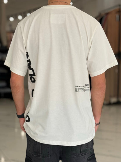 Remera oversize “Good Plan”