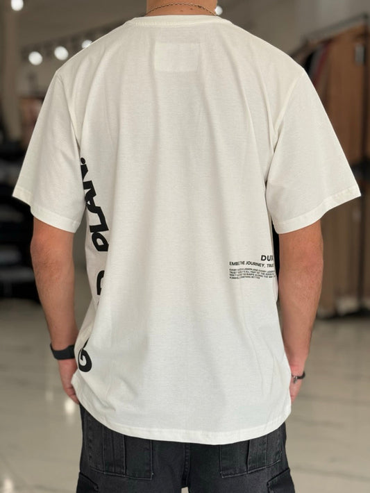 Remera oversize “Good Plan”