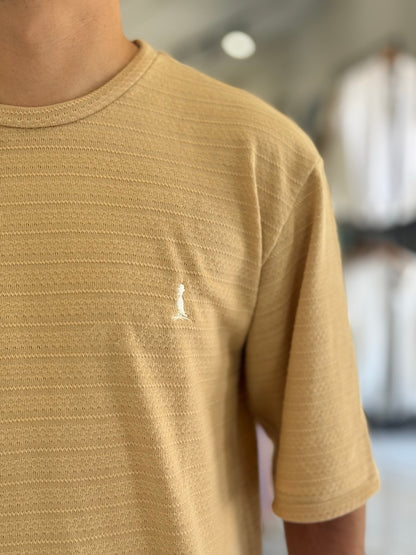 Remera oversize tejida