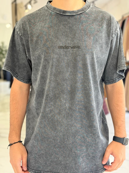 Remera oversize gastada “Senecio”