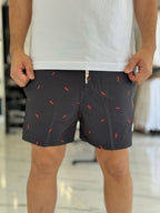 Short de baño estampado