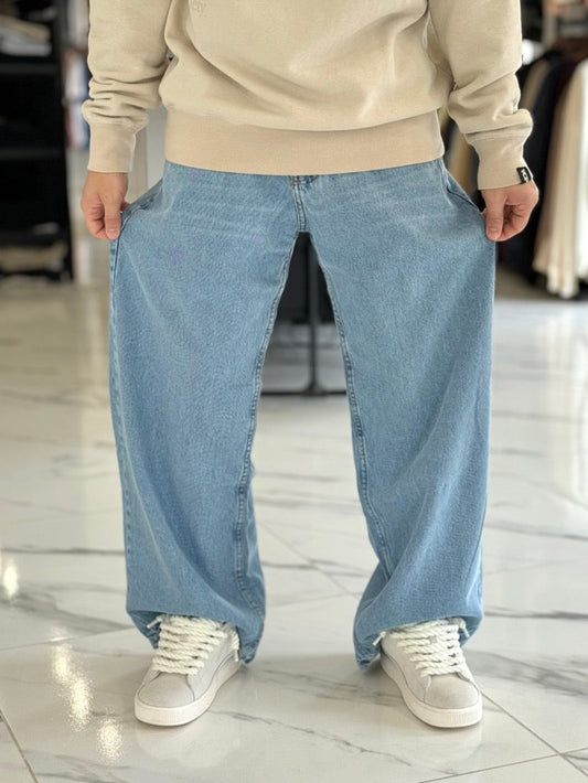 Super baggy "Dallas" celeste