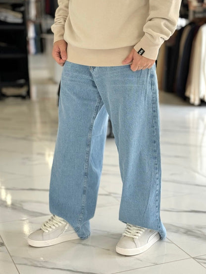 Super baggy "Dallas" celeste