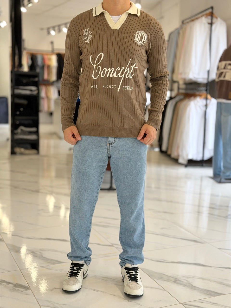 Sweater tejido "Definition"