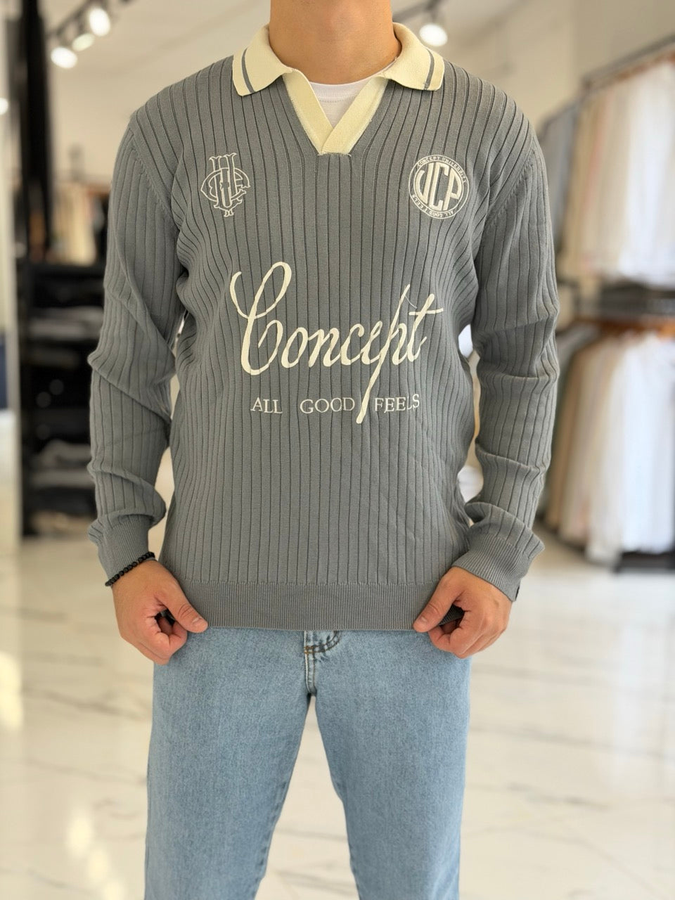 Sweater tejido "Definition"