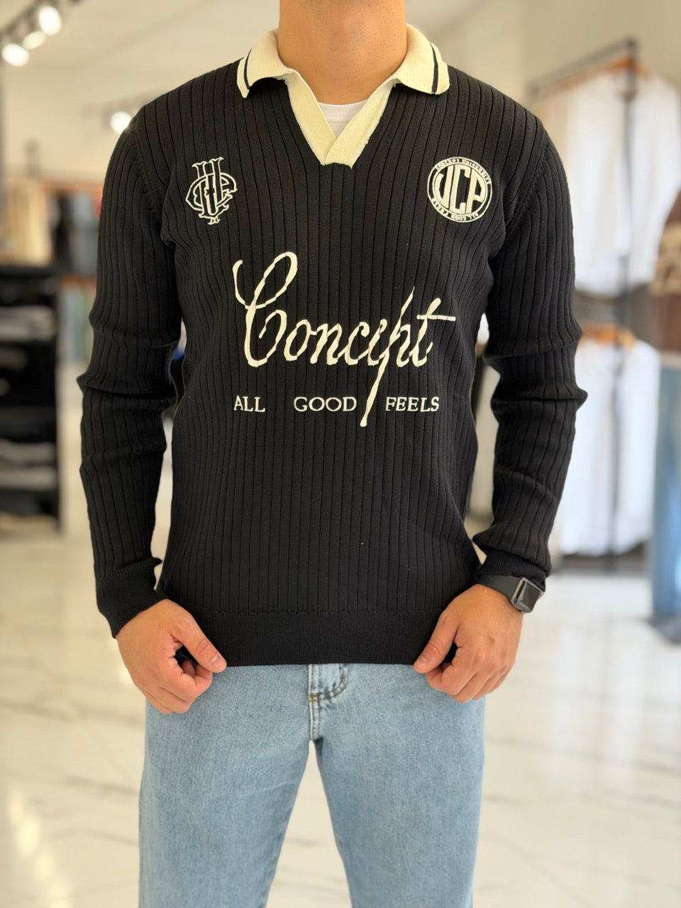 Sweater tejido "Definition"