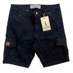 Bermuda gabardina cargo