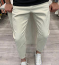 Skinny beige liso