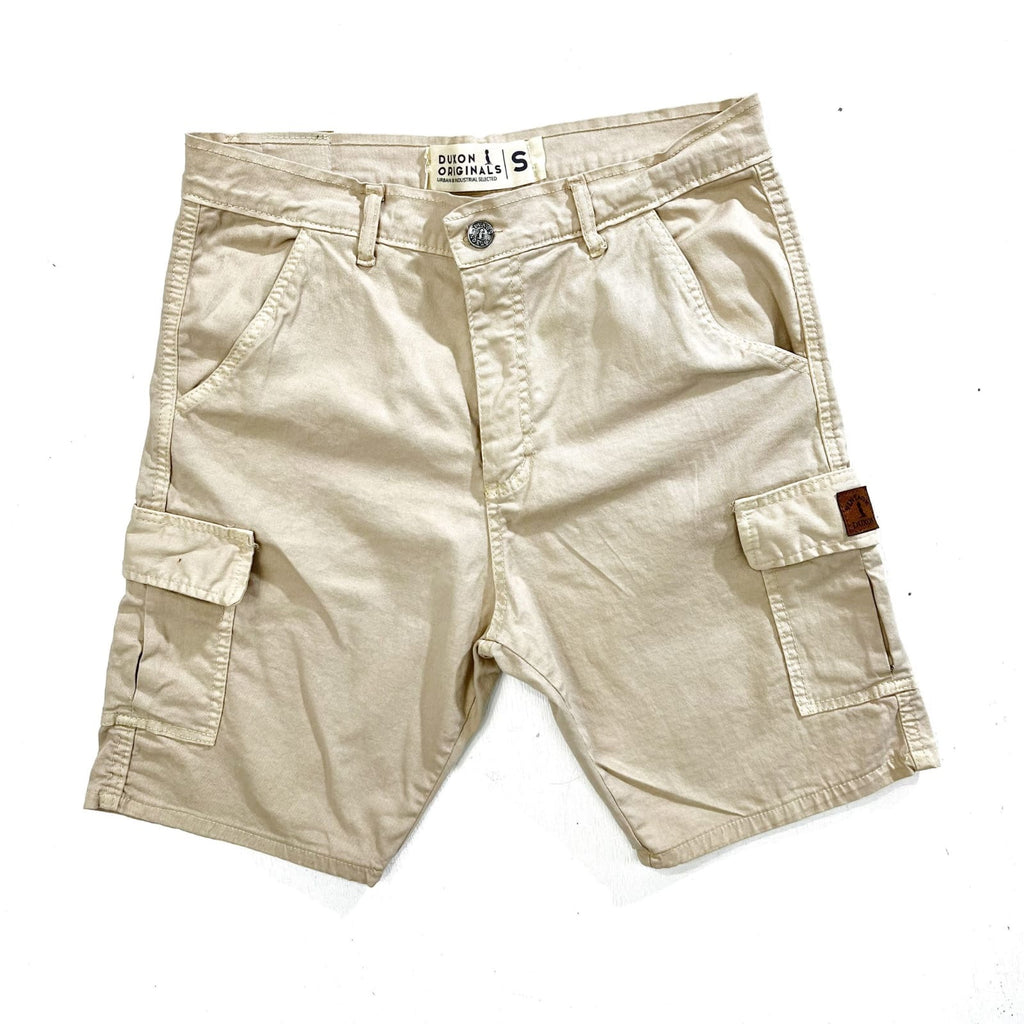 Bermuda gabardina cargo