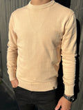 Buzo de algodón beige