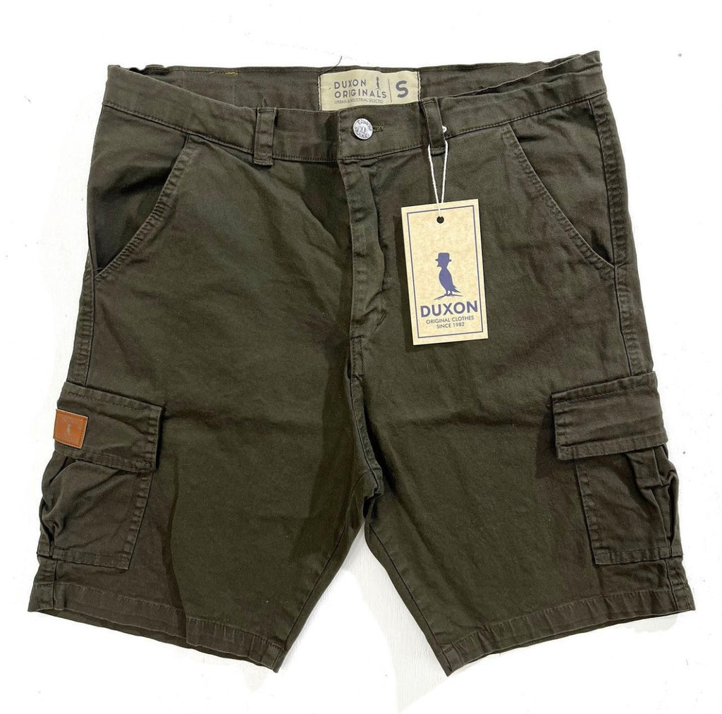 Bermuda gabardina cargo