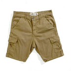 Bermuda gabardina cargo